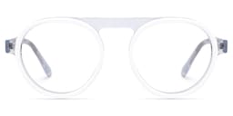 Gallardo Aviator White Glasses0