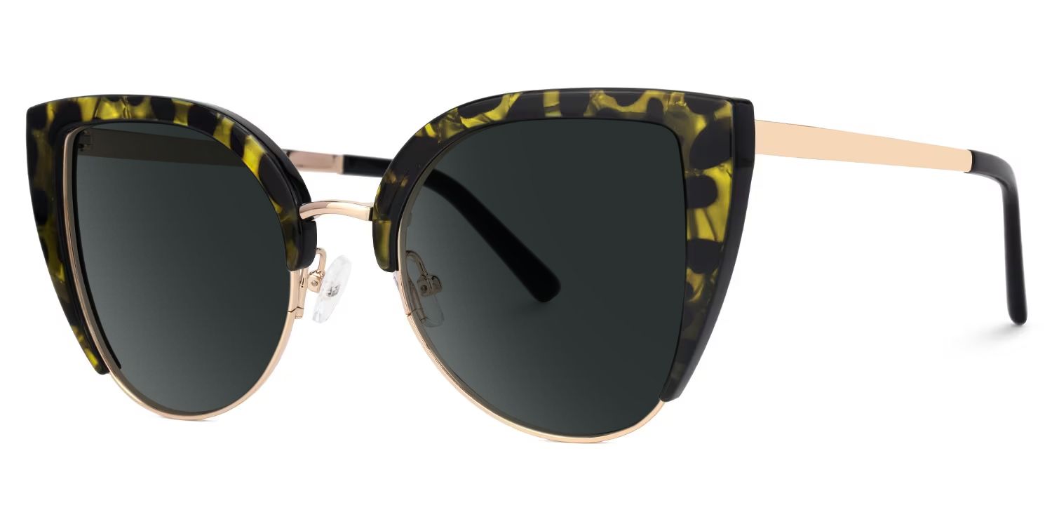 Brewer Cateye Tortoise Sunglasses | Zeelool Optical1
