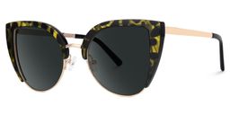Brewer Tortoise Cat eye Sunglasses1