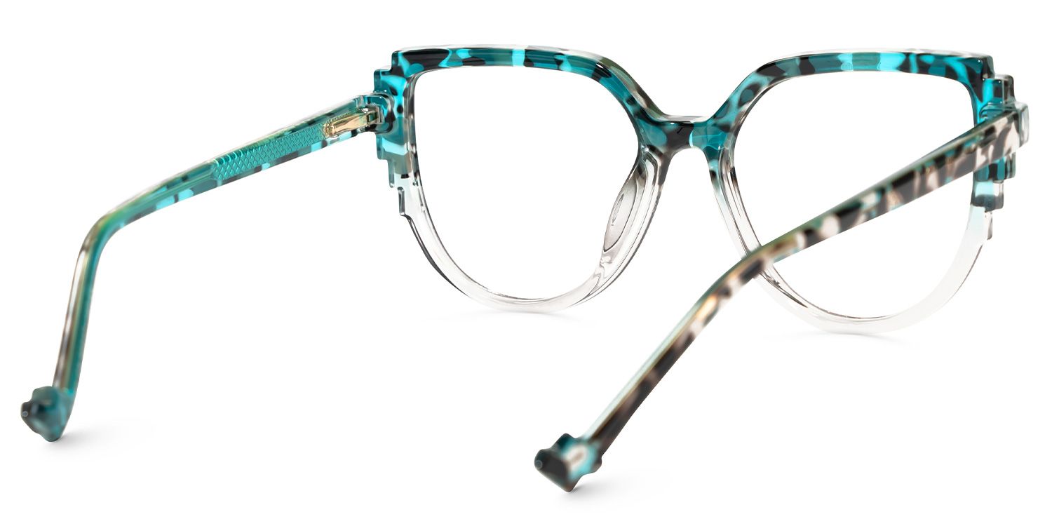 Lucrecia Geometric Two-Tone Glasses3