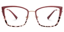 Mariie Butterfly Red Glassese0
