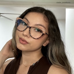 Marcus Cateye Cameo-Brown Glasses4