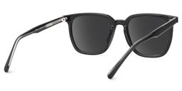 Eliza Black Square Sunglasses4