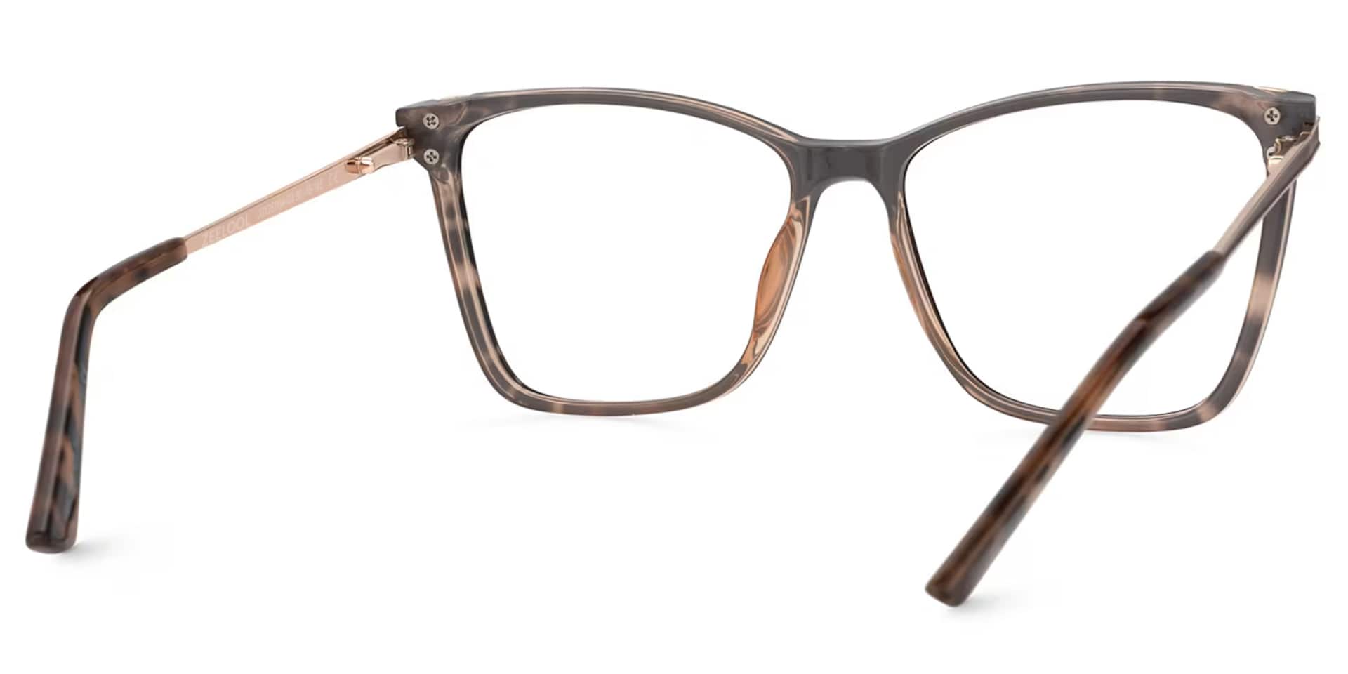 Tricee square Tortoise shell Eyeglass Frames For Women | Zeelool5