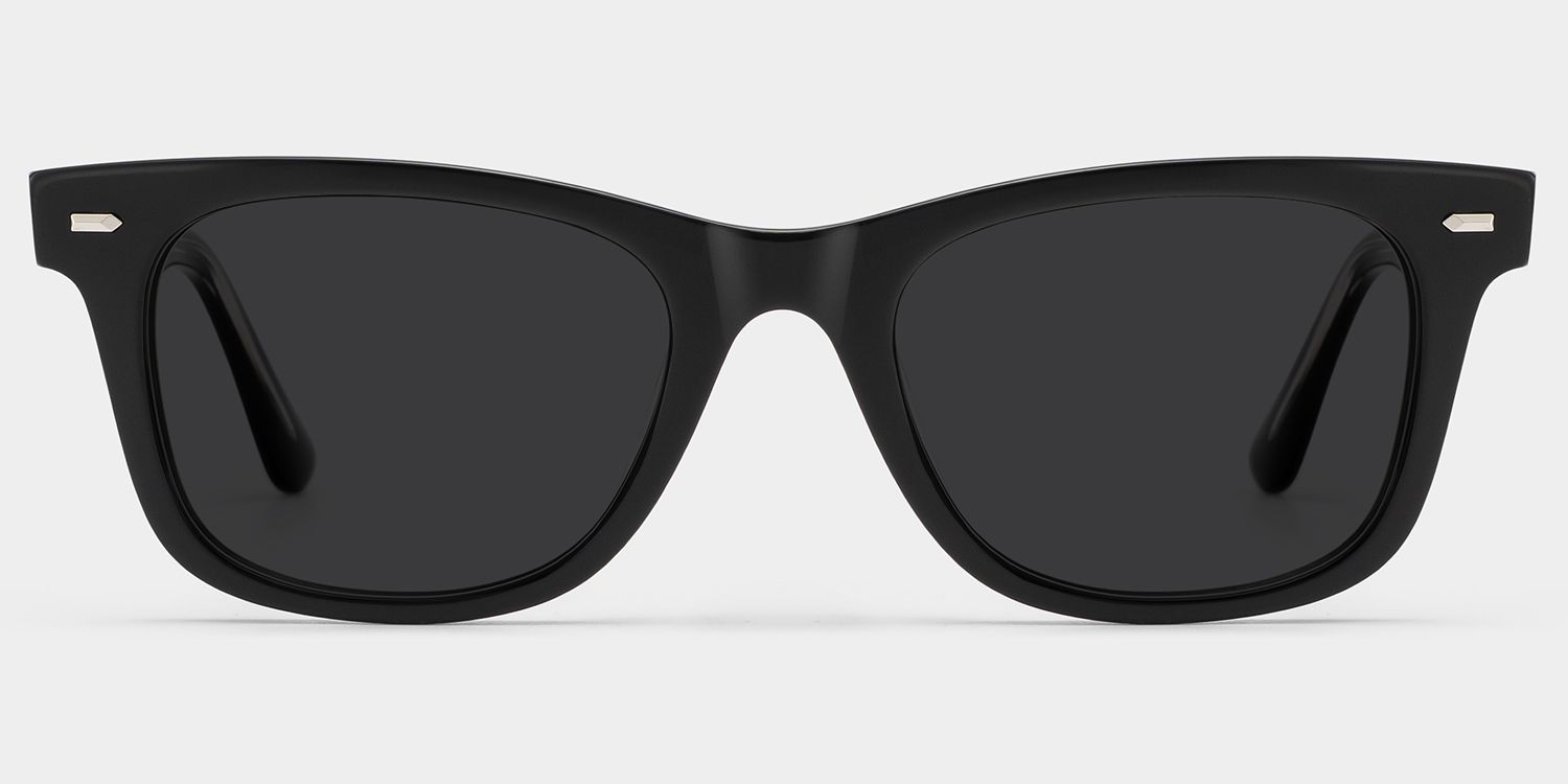 Robert Acetate Black Frame Sunglasses | ZEELOOL0