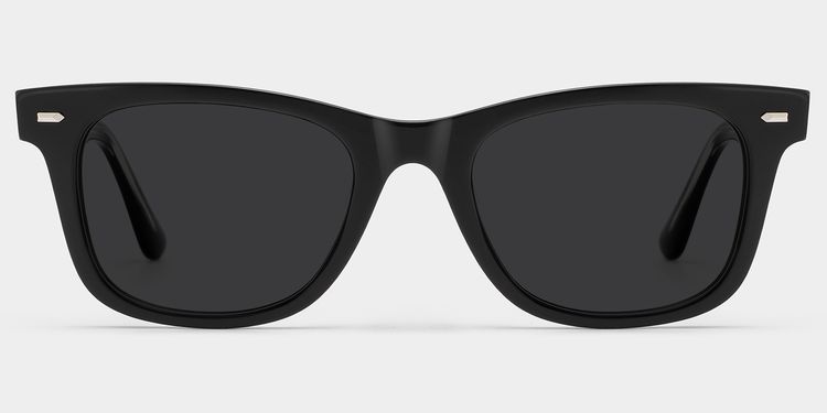 Robert Rectangle Black Glasses
