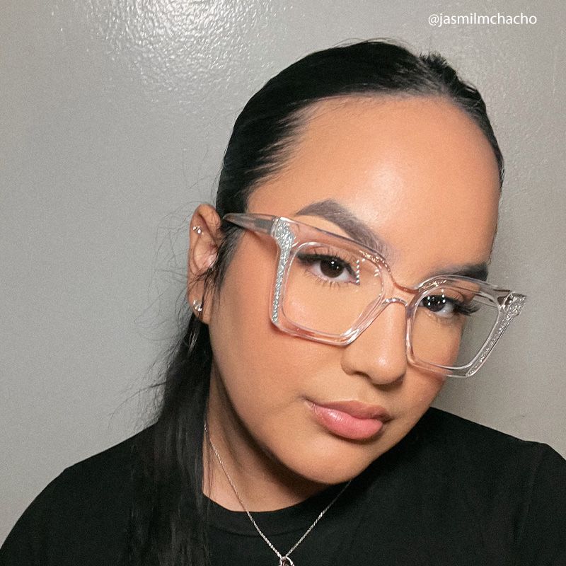 Khadra Square Clear Glasses