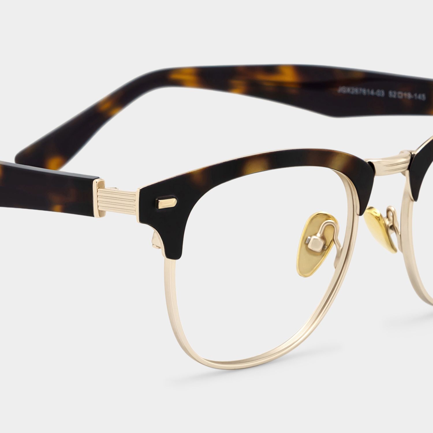Penelope Tortoise Browline Glasses for Men | ZEELOOL