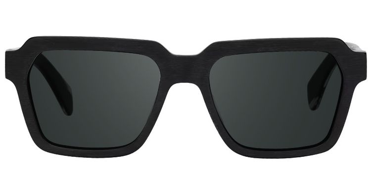 Richard Rectangle Black Glasses