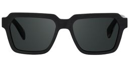 Richard Rectangle Black Glasses0