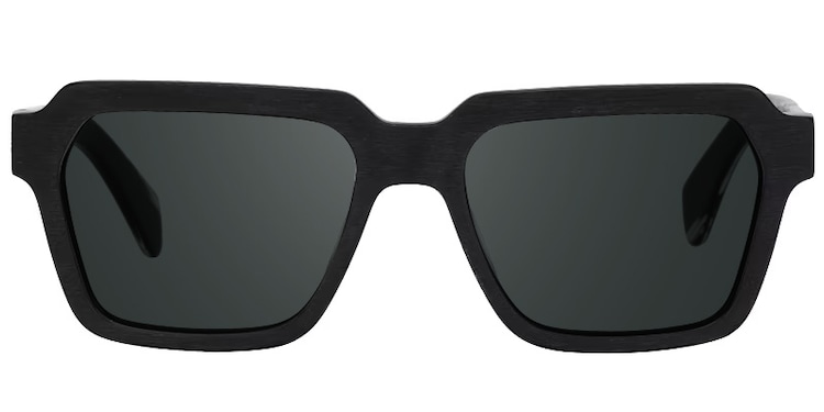 Richard Rectangle Black Glasses