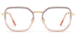 Levi Geometric Grey Pink Glasses1