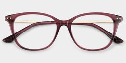 Finch Red Rectangle Glasses3