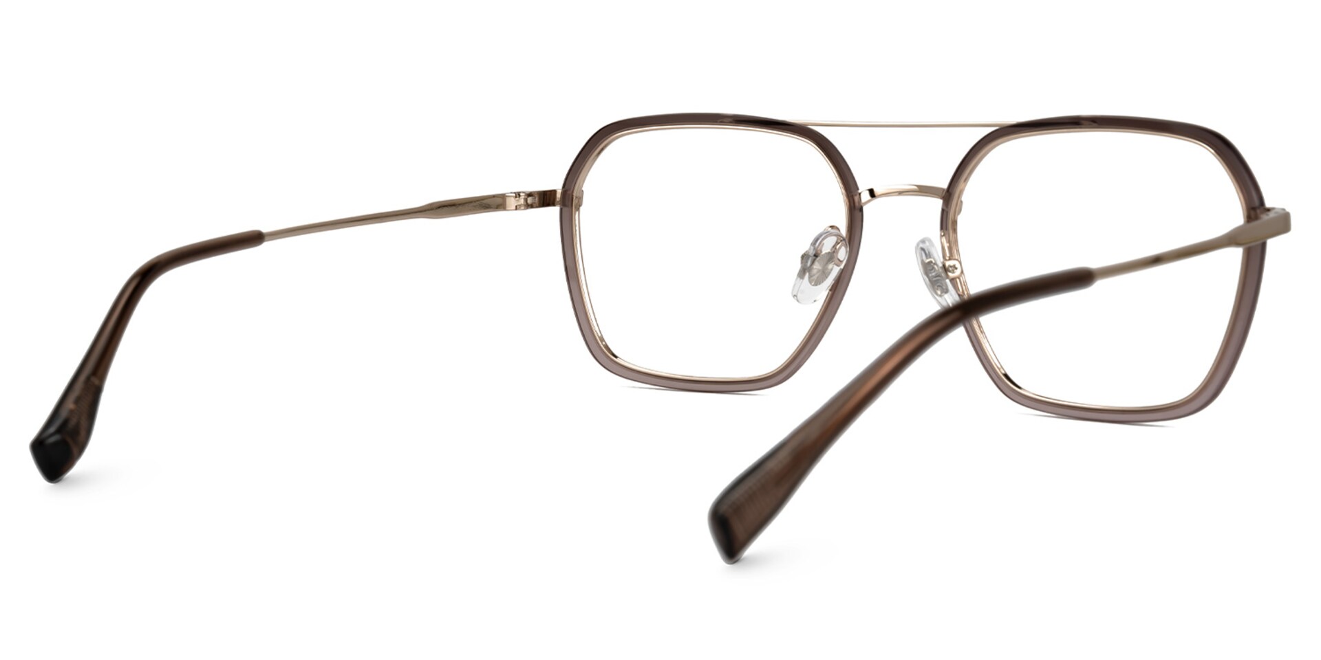 Sherie Aviator Brown Glasses3