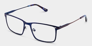 Roxana Rectangle Blue Glasses2