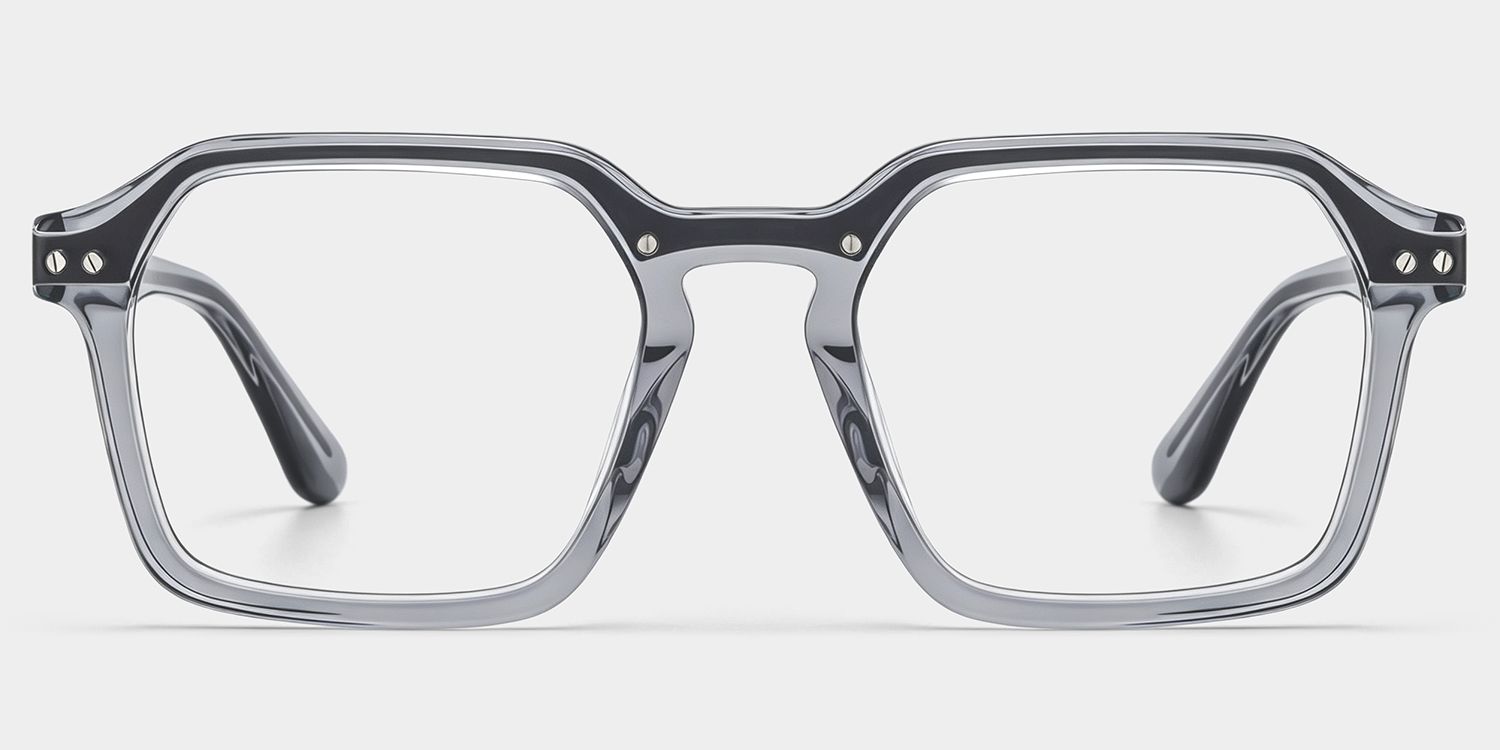 Brendan Gray Geometric Eyeglasses in Trendy Edge Vibe | ZEELOOL0