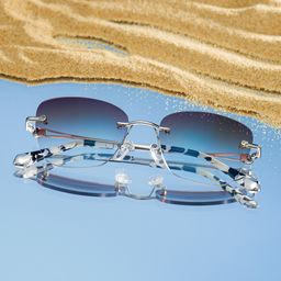 Seth Rectangle Silver Glasses8