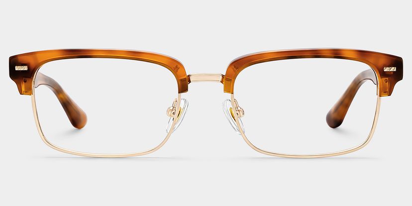 Eden Tortoise Rectangle Glasses