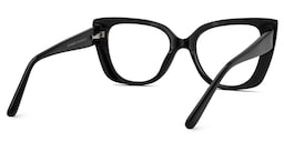 Smolin Cateye Black Glasses3