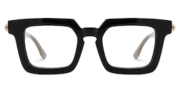 Ruthann Square Black Glasses1