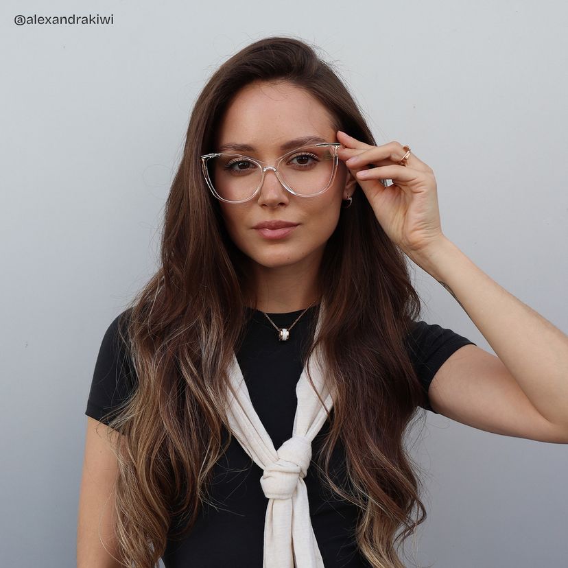 Yomary Cateye Clear Glasses