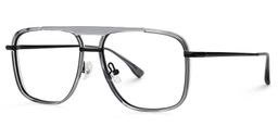 Caudle Aviator Gray Glasses1