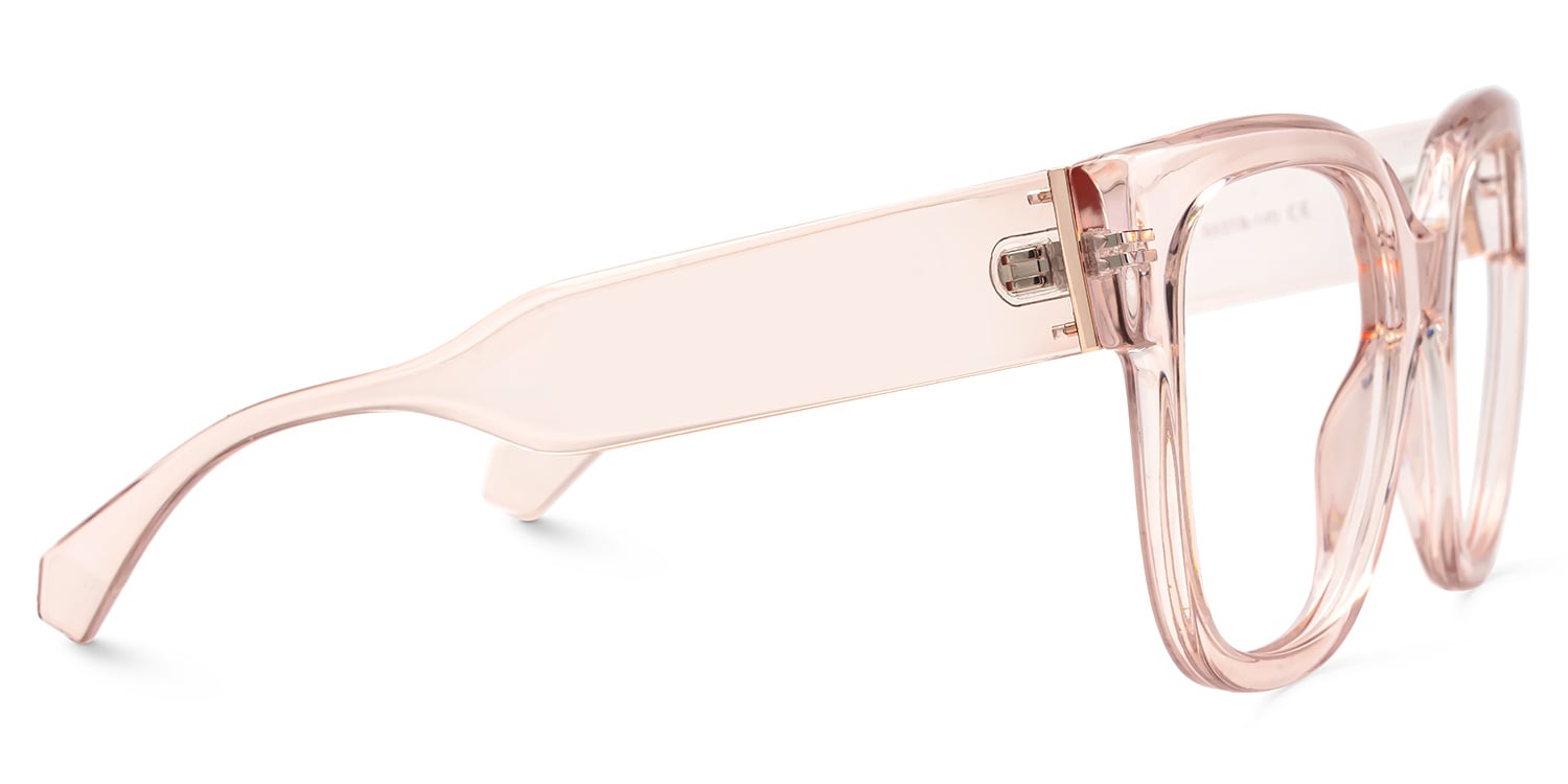 Reineke Square Pink Glasses2