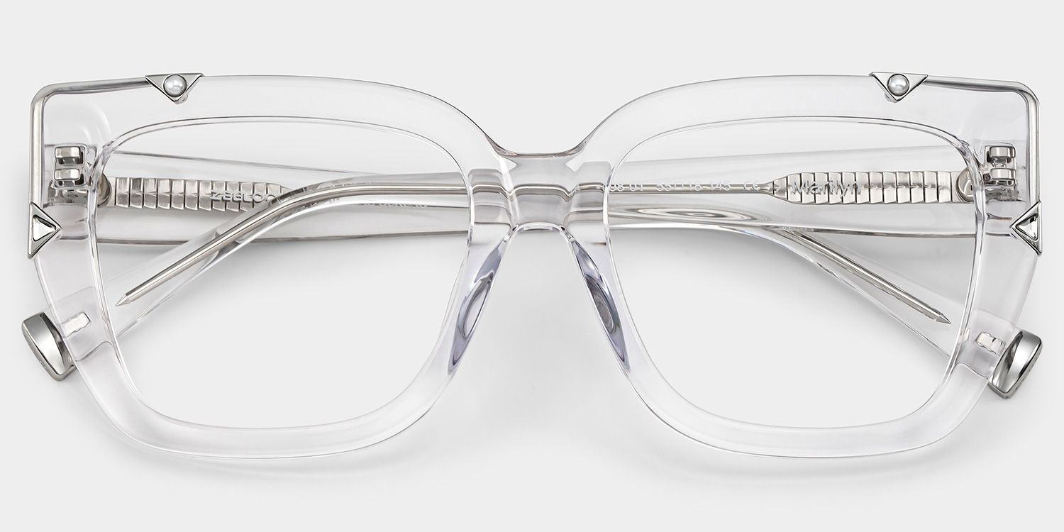 Marilyn Clear Butterfly Frame Designer Glasses | ZEELOOL x Prabal