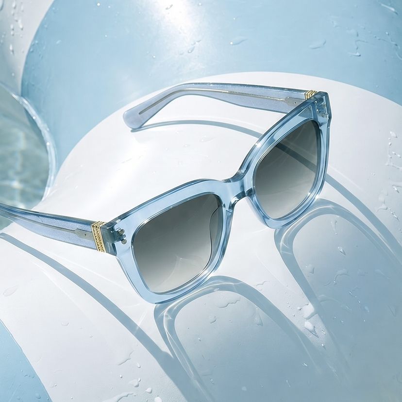 Stella Blue Butterfly Sunglasses