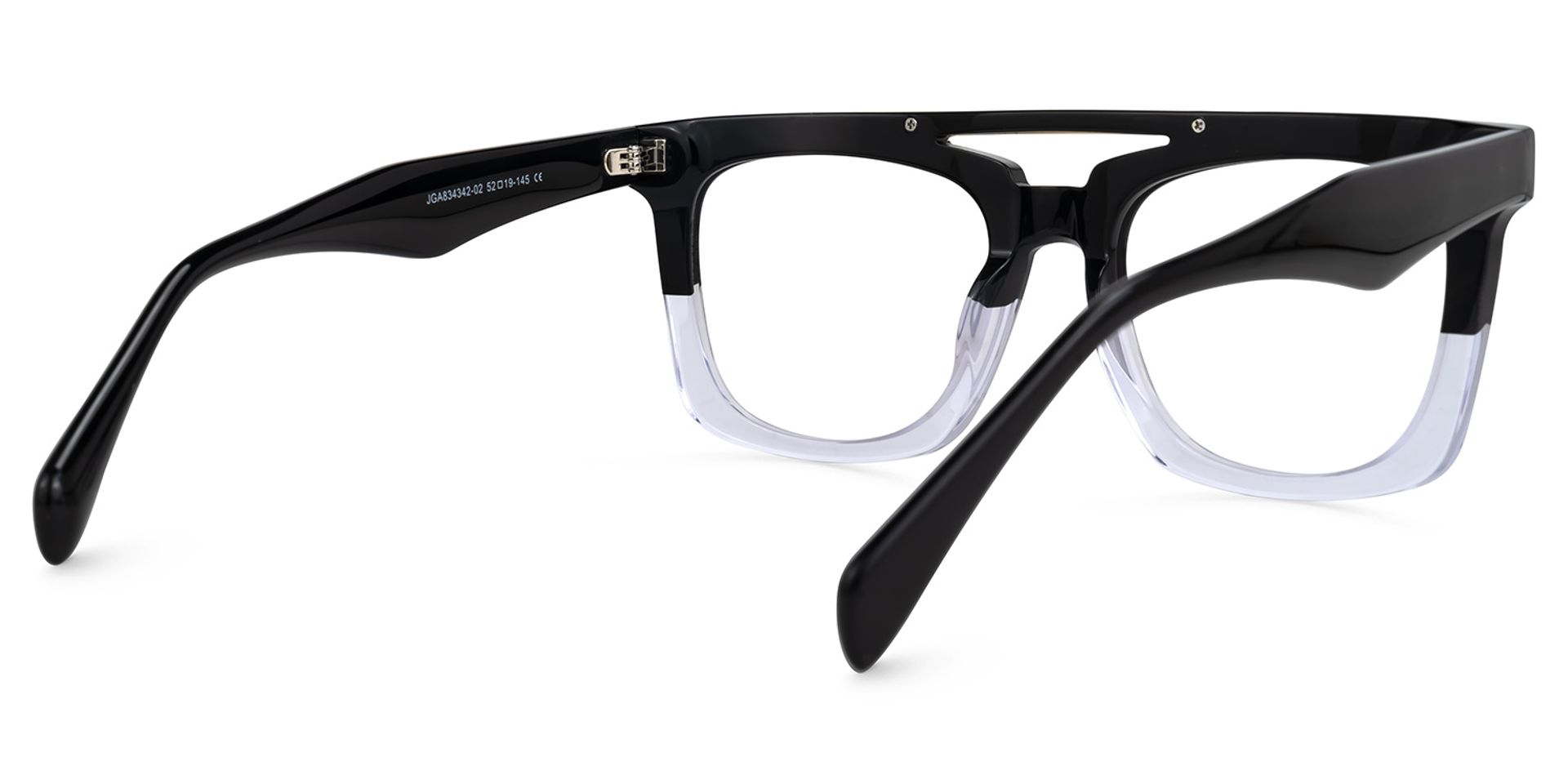 Aviator Ginel Two-Tone Glasses deals -Zeelool Glasses3