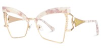 Kershel Butterfly Pink Glasses1