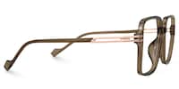 Polanco Square Brown Glasses2