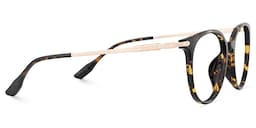Mila Round Tortoise Glasses4