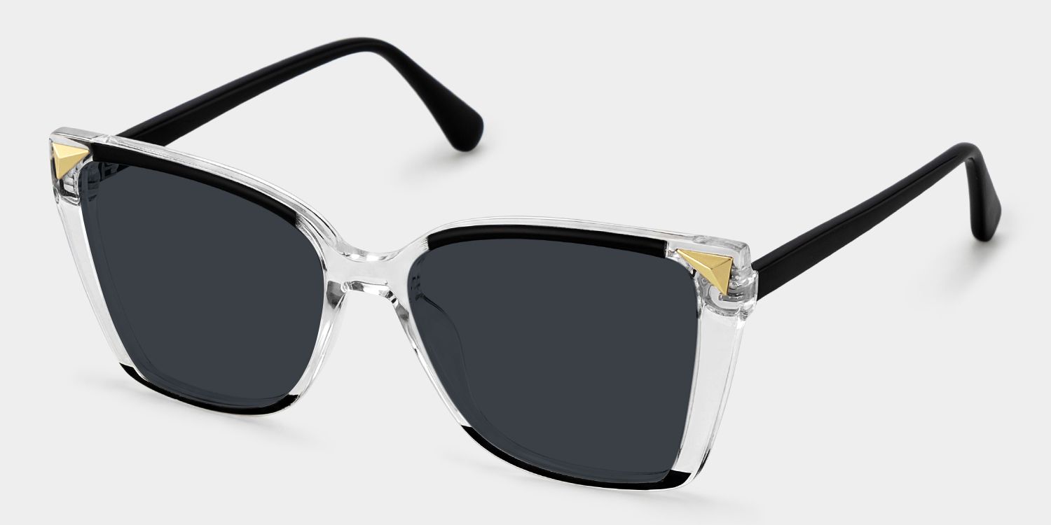 Shelia Butterfly Black Clear Sunglasses for Women & Men | ZEELOOL2