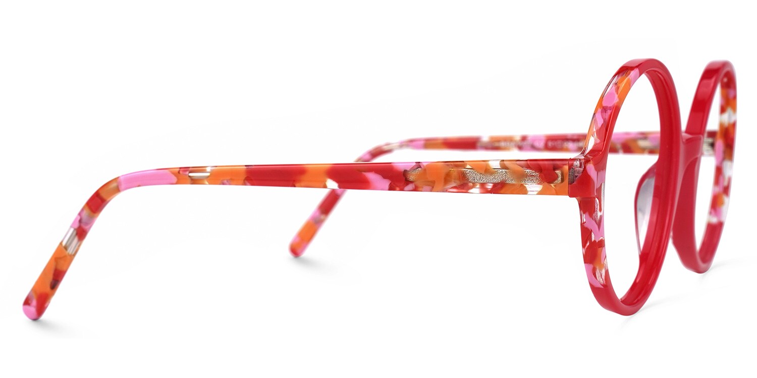 トップス virgo ultimate C RED SIZE 3 Women's Retro Oversize Wide Pointed Cat Eye Sunglasses - zeroUV