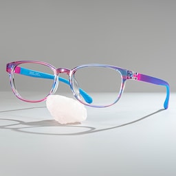 Dale  Round Blue Pink Glasses0
