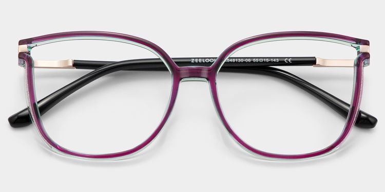 Rodz Square Purple Glasses