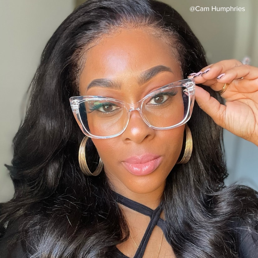 Farris Cat eye Crystal Glasses