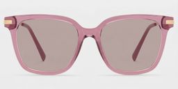 Jacqui Square Pink Glasses0
