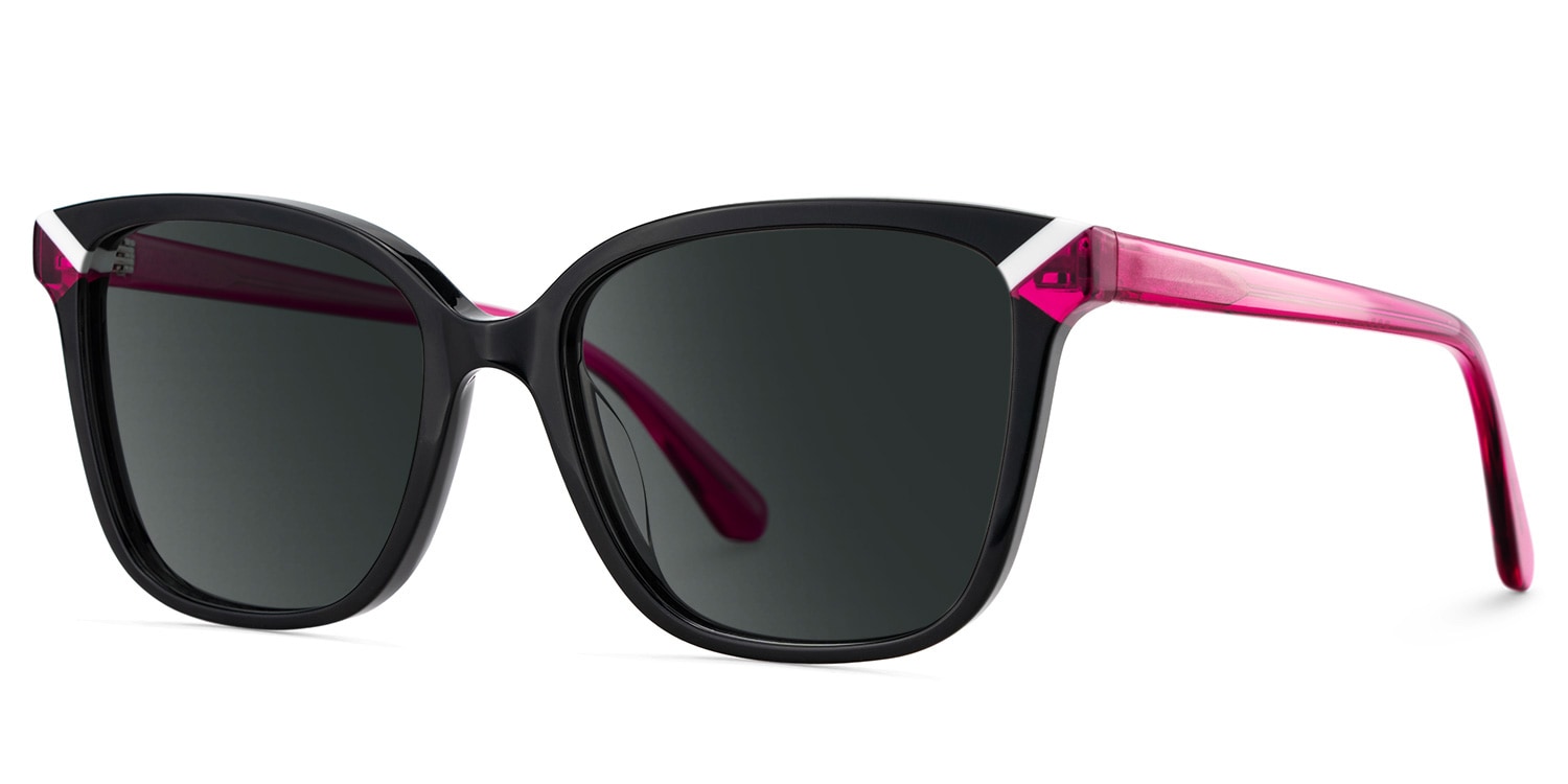 Nolan Square Black Glasses3