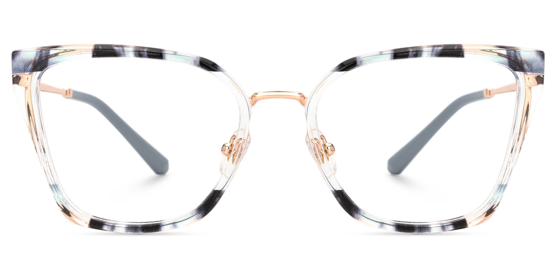 Martins TR90 Rectangle Blue Frame Glasses | Zeelool0