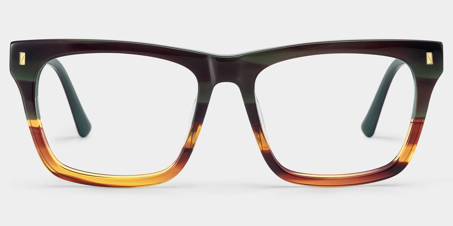 「Junilo」 Brookins rectangular tortoise shell glasses Online | ZEELOOL