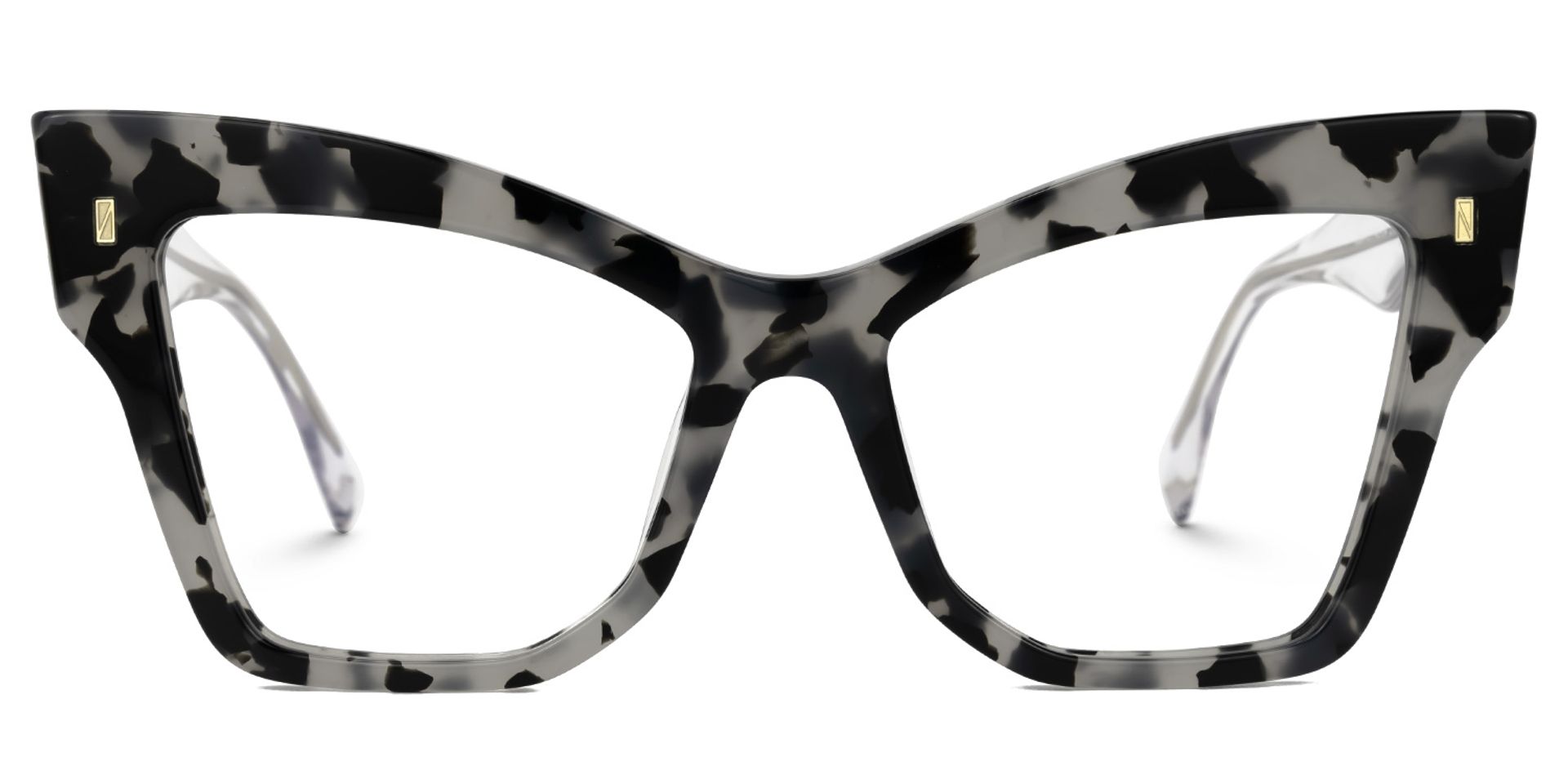 Jeanine Cateye Gray-Tortoise Glasses0