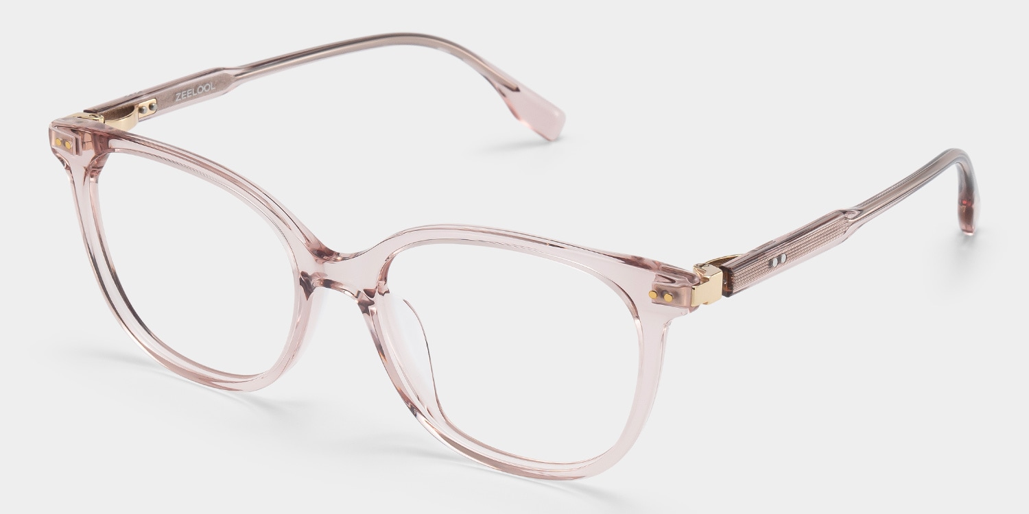 Daisy Round Pink Glasses2