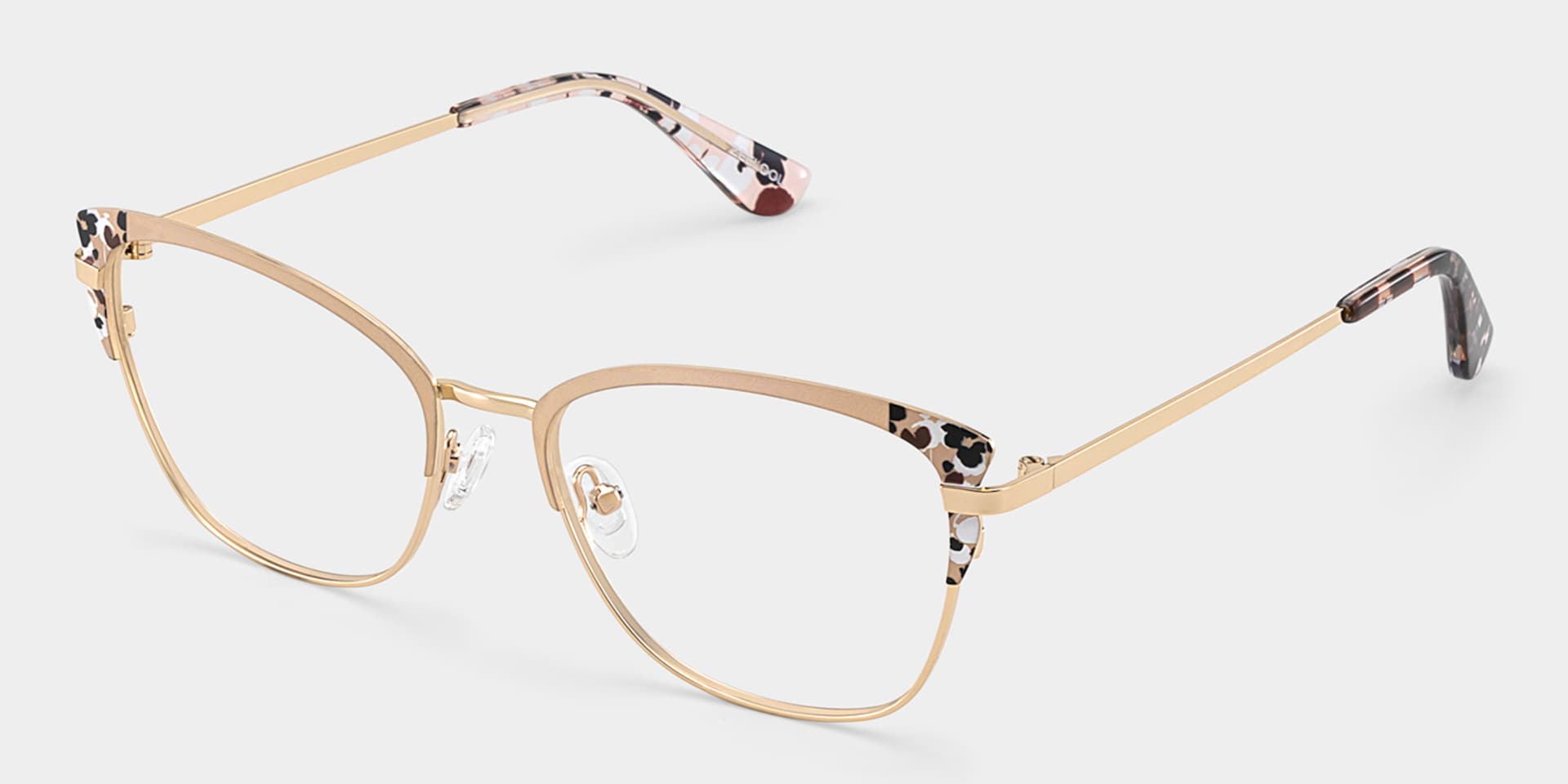 Mariana Pink Frame Glasses with Rectangle Frame Online | ZEELOOL3