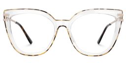 Fillery Cateye Clear Clear Glasses0