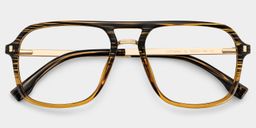 Kilworth Aviator Brown Glasses1