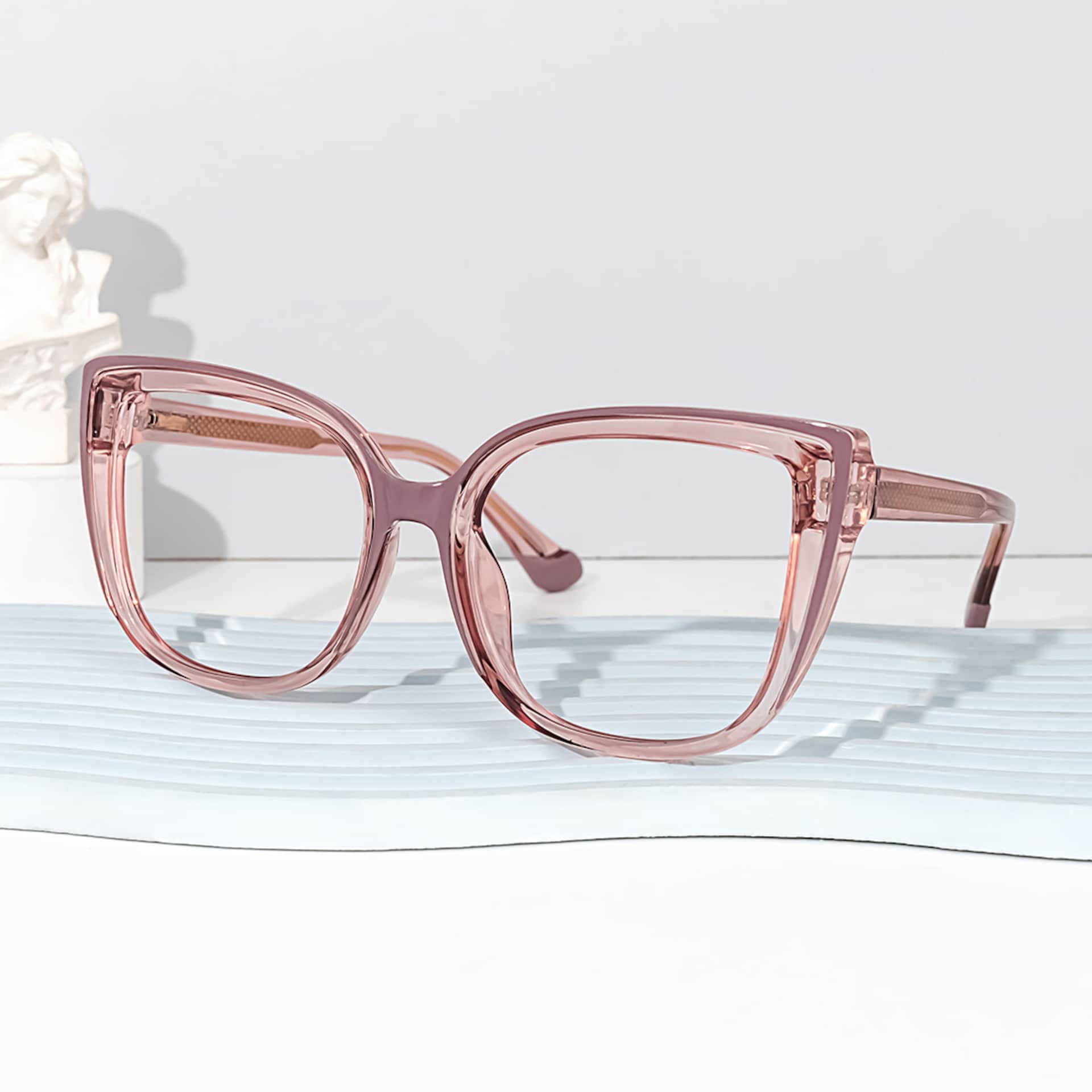 Fenn Cateye Pink Glasses4