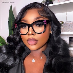 Minfia Square Black Glasses7