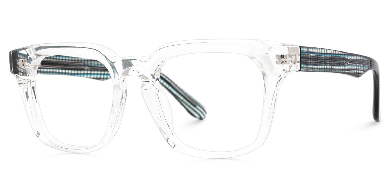 Crystal TR90 Square Eyeglasses- Blevins1